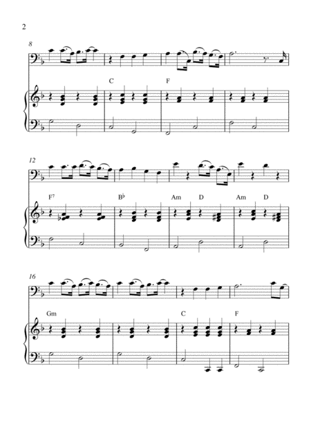 Raindrops Keep Fallin On My Head Cello Solo And Piano Accompaniment Page 2