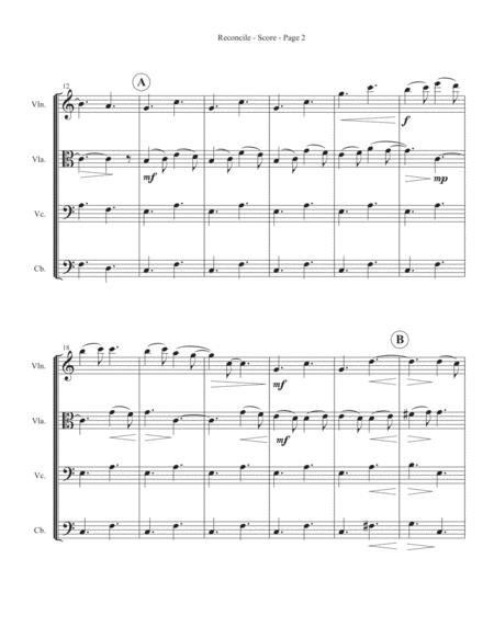 Reconcile Version For Violin Viola Cello Contrabass Page 2