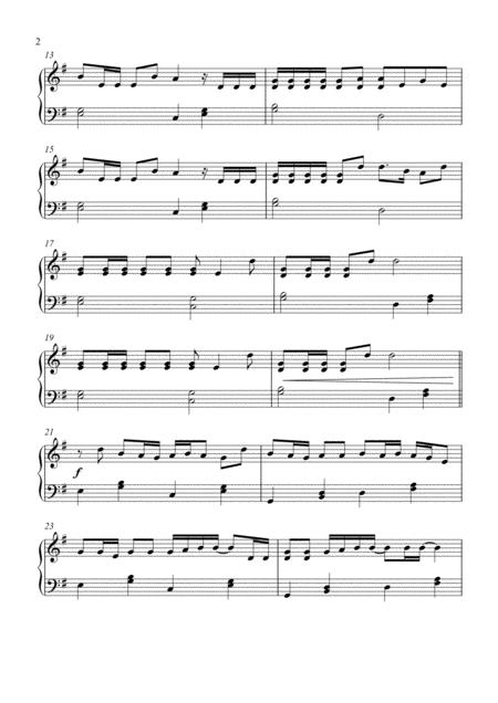 Replay Lyaz Easy Piano Score Page 2