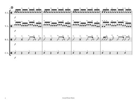 Reset Drumline Cadence Page 2