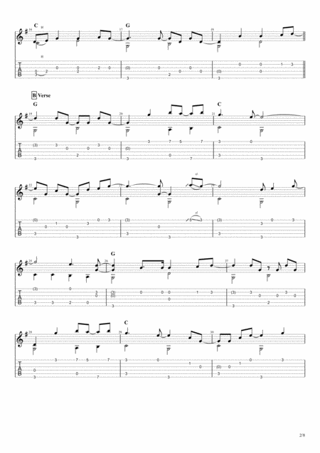 Ripple Grateful Dead For Solo Fingerstyle Guitar Page 2