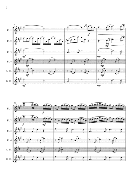 River Flows In You Yiruma For Flute Choir Page 2