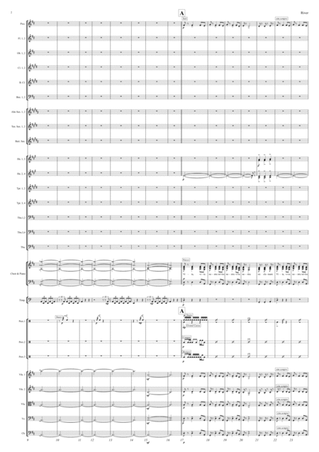 River From The Mission Orchestra And Choir Page 2