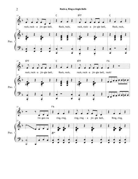 Rock A Ring A Jingle Bells Page 2
