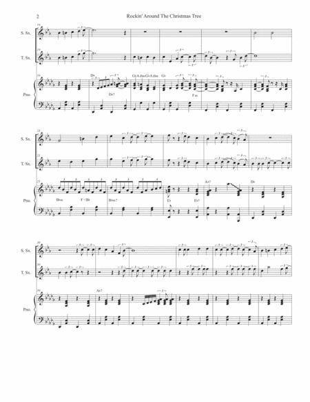 Rockin Around The Christmas Tree Duet For Soprano And Tenor Saxophone Page 2