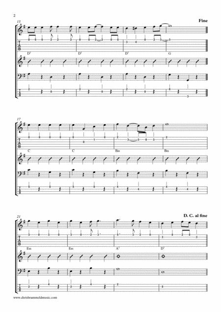 Rockin Around The Christmas Tree Guitar Ukulele Ensemble Page 2