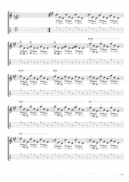 Romance De Amor Ukulele Solo Page 2