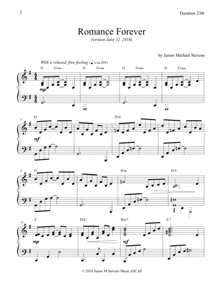 Romance Forever Adult Contemporary Piano Page 2