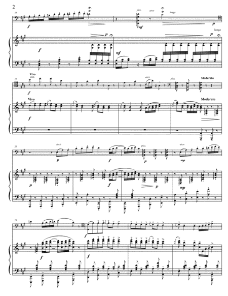 Romanian Rhapsody No 1 In A Major Op 11 Transcribed For Cello And Piano Page 2