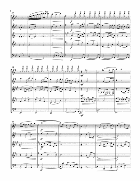 Romantic Flight From How To Train Your Dragon For Wind Quintet Page 2