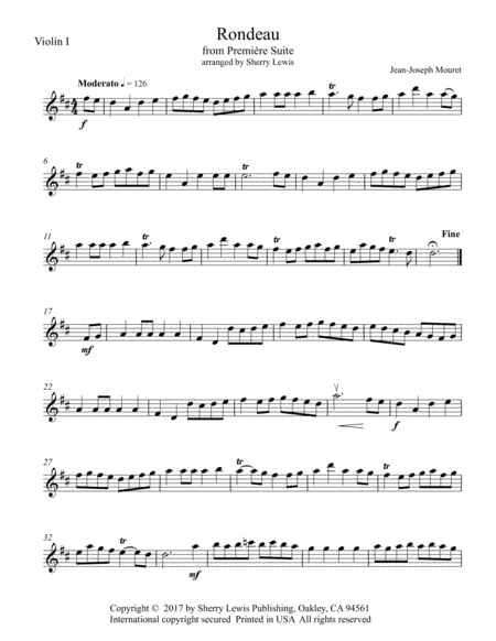 Rondeau String Trio For String Trio Page 2