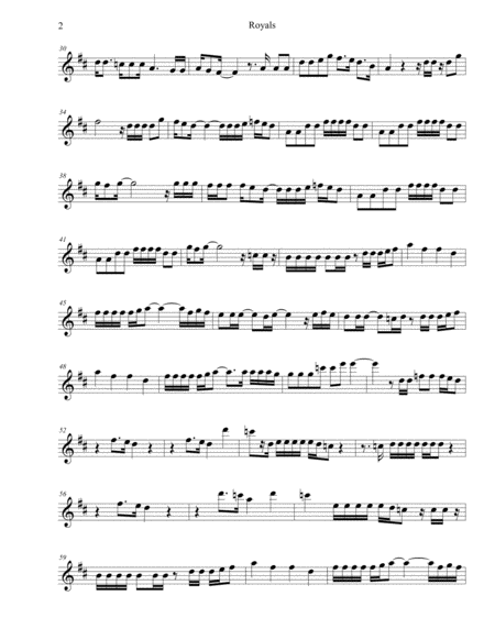 Royals Oboe Page 2