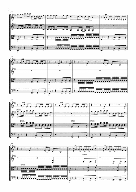 Rude Boy String Quartet Page 2