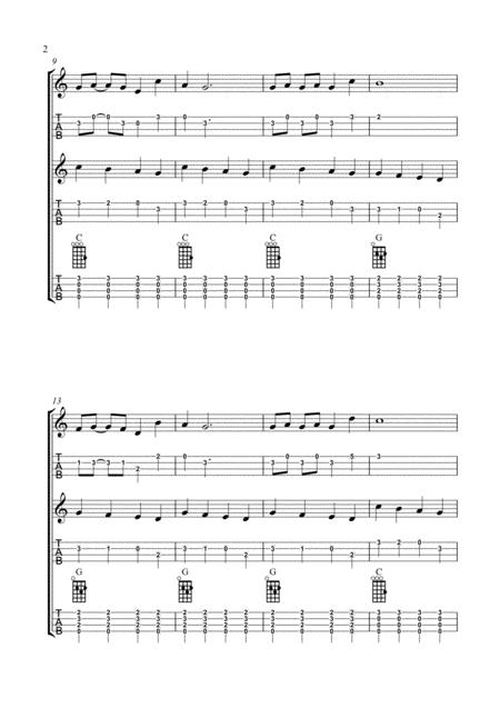 Rudolph The Red Nosed Reindeer Ukulele With Accompaniment Page 2