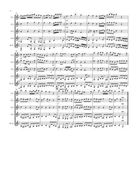 Rule Britannia For Clarinet Quintet Page 2