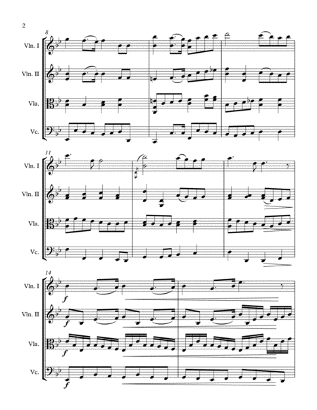 Russian National Anthem String Quartet Page 2