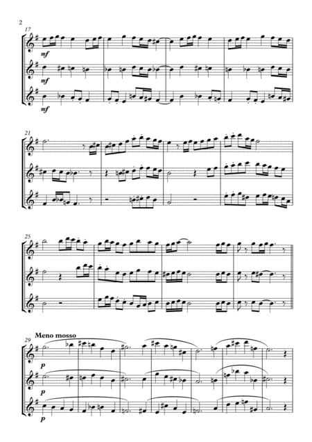 Rustic Fanfare Alto Sax Trio Page 2