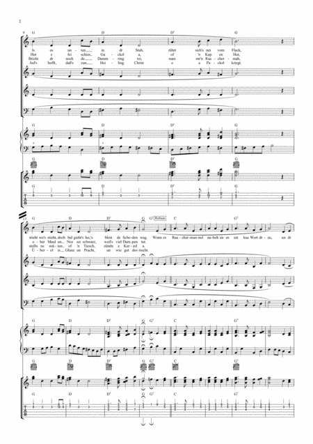 S Raachermannel German Christmas Choral Page 2