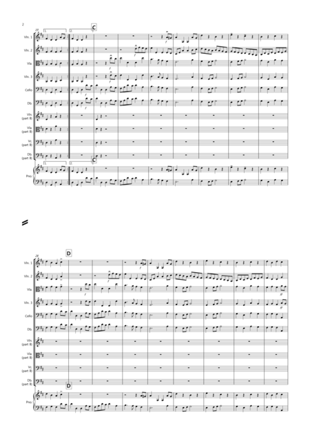 Sailors Hornpipe For Beginner And Advanced String Orchestra Page 2