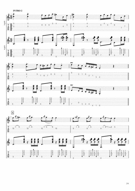 Sal Sal In Chand Sal Hayedeh Rumba Arrangement For 2 Guitars Page 2