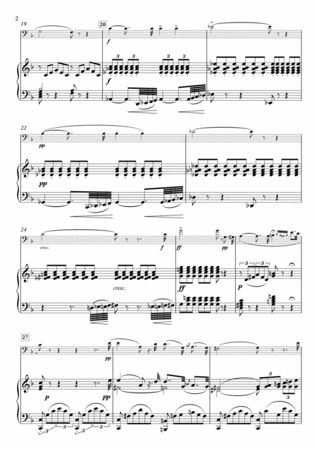 Salve Maria For Violoncello Piano Page 2