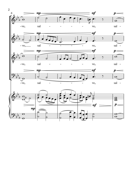 Salve Regina Op 49a Page 2