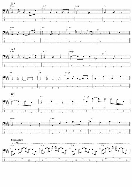 Santana Europa Complete And Accurate Bass Transcription Whit Tab Page 2