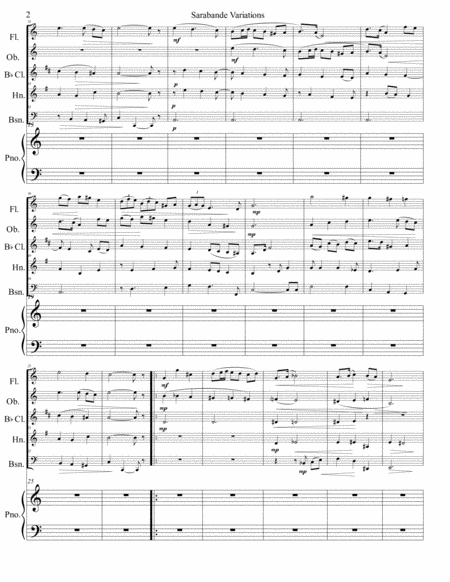 Sarabande Variations Page 2