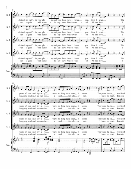 Save Me Queen For Ssaa Piano Page 2