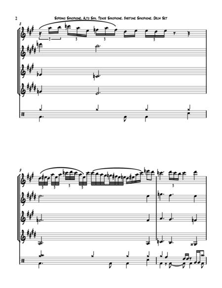 Saxitup Score And Parts Page 2