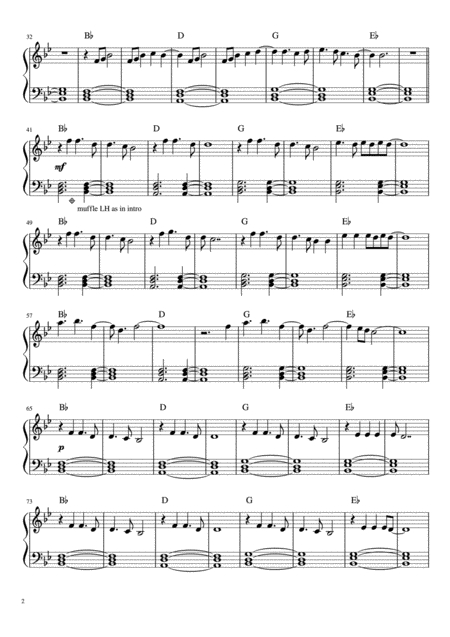 Say You Wont Let Go Easy Harp Solo Page 2