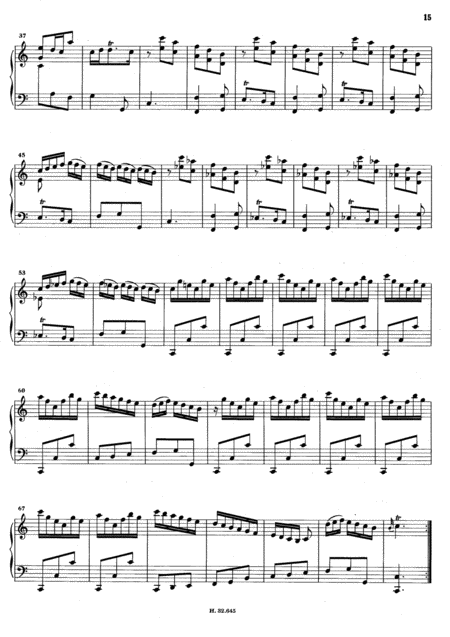 Scarlatti Sonata In A Minor K7 L379 Original Version Page 2