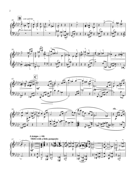 Scherzo And Rondo For Piano Page 2