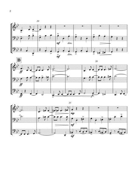 Scherzo From Terzetto Opus 74 By Antonin Dvo K Page 2