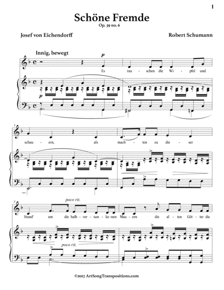 Schne Fremde Op 39 No 6 F Major Page 2