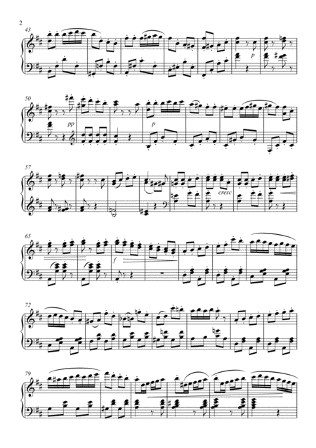 Schnell Polka Brilliante Piano Encore Piece Advanced Intermediate Page 2