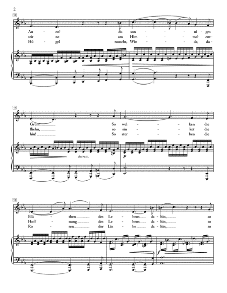 Schubert Herbst Low Voice In C Minor Page 2