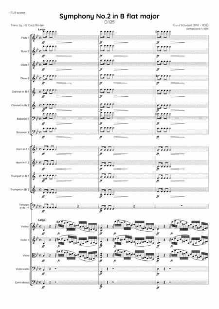 Schubert Symphony No 2 D 125 Page 2