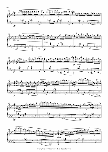 Schuwenn Z Reminiscences Of New York Bk 2 No 15 Momentary Pleasure Bossa Nova Page 2