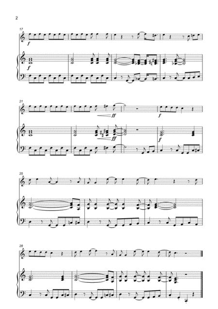 Scooby Doo Where Are You For Flute And Piano Page 2