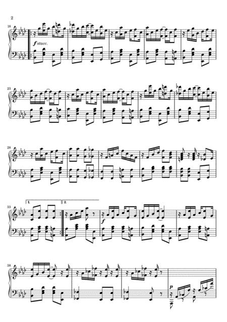 Scott Joplin Maple Leaf Rag Original Version Page 2