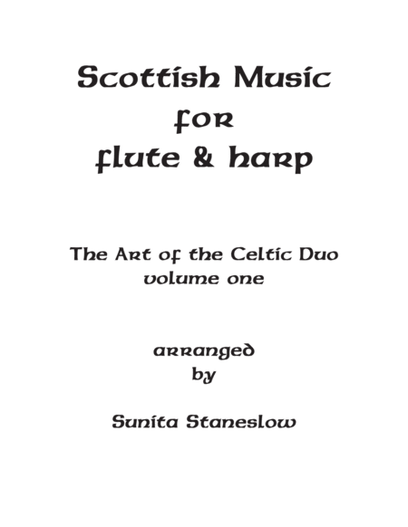 Scottish Music For Flute And Harp Page 2