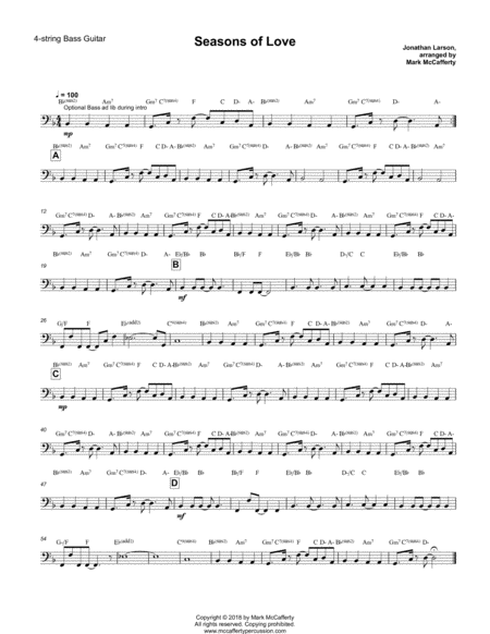 Seasons Of Love For Steel Drums Page 2