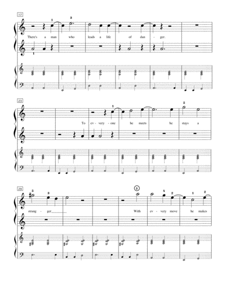 Secret Agent Man Piano Duet Page 2