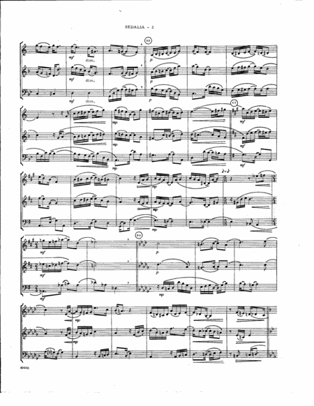 Sedalia Full Score Page 2