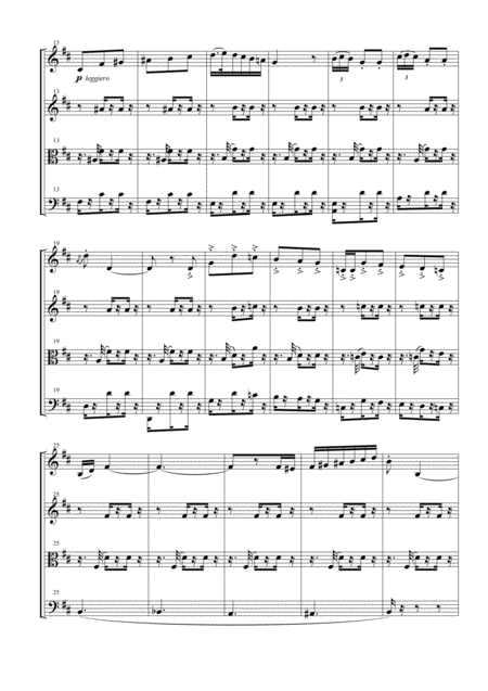 Seguedille Les Dragons D Alcala From Carmen Suite For String Quartet Page 2