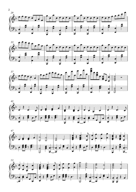 Senbonzakura Piano Page 2