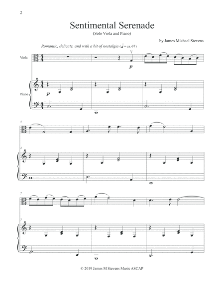 Sentimental Serenade Viola Piano Page 2