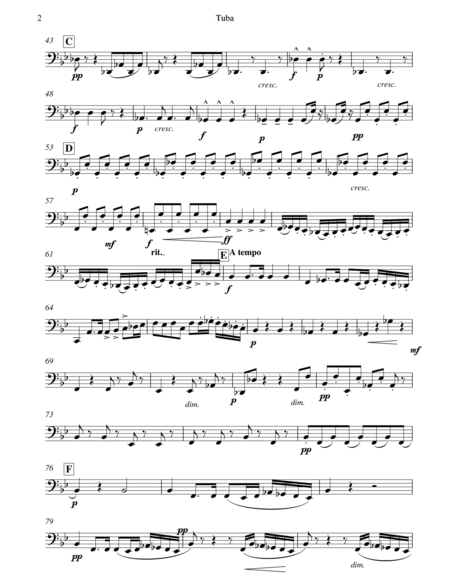 Serenade For Wind Instruments Op 44 1st Movement Page 2