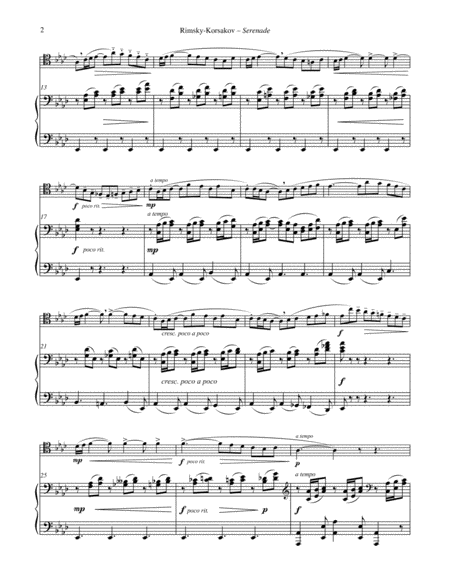 Serenade Op 37 For Trombone Piano Page 2